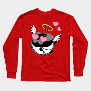 Poopy the Pug Puppy - Valentine's Day Long Sleeve T-Shirt